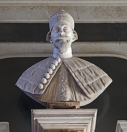 Buste sur le tombeau du doge Francesco Contarini