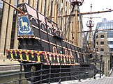 Replica of the Golden Hind