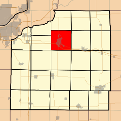 Location in Henry County