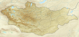 Mappa di localizzazione: Mongolia