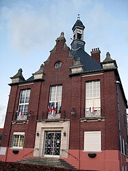 The town hall in Roisel