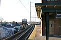 Looking south on the old platform