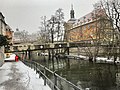 Angesichter (Detail), Untere Brücke, Bamberg, 2018 Foto: David Franck