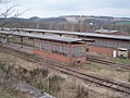 Bahnsteige im Bahnhof Wechselburg (2016)