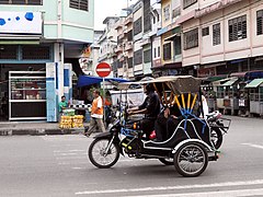 Bentor in North Sumatra