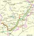 Image 32Demarcation lines between Poland and Lithuania 1919–1939 (from History of Lithuania)