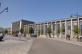 La gare de 1952.