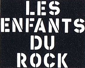 Logotype des Enfants du Rock par Étienne Robial.