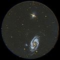 The spiral galaxies Messier 81 and 82 and the dwarf galaxy Holmberg IX from GALEX