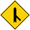 Traffic merging from the right