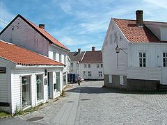 View of part of the town center