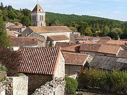 Skyline of Nanteuil-en-Vallée