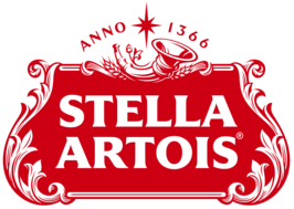 Logo van Stella Artois.