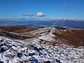 霊仙山最高点から伊吹山