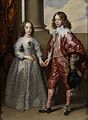 8 – Dutch, 15-year-old William II, Prince of Orange with his bride, 1641