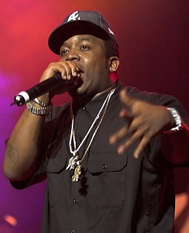 Big Boi на концерте в Атланте, 2008 год