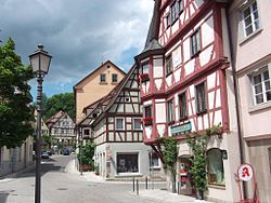 Skyline of Creglingen