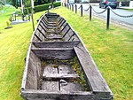 Lattenschiff als monument aan de Weserpromenade