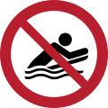 P063: Body-Boarding verboten