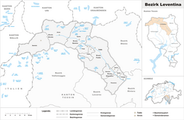 Leventina (distret) - Localizazion