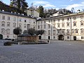 Cour intérieure de l'abbaye