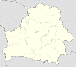 Bahušeŭsk is located in Belarus