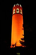 Coit Tower at Night