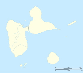 voir sur la carte de la Guadeloupe