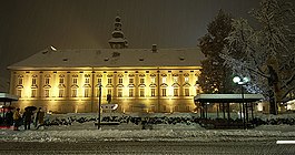 Het Landhaus, het parlementsgebouw in Klagenfurt am Wörthersee