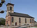 L'église, côté sud-ouest.