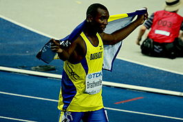 Brathwaite viert zijn veroverde wereldtitel in 2009