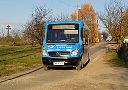 Mercedes Sprinter az Ecsedháza téren