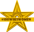 Voor het schrijven van o.a. het artikel Susanne Heynemann tijdens de #100wikiwomen challenge 2022-2023