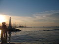 Chioggia - Tramonto lungo il porto.