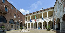 Broletto Palace in Brescia, the seat of the Province