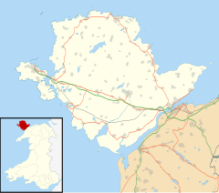 Caergeiliog is located in Anglesey