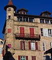 La maison Cisteron et sa tourelle (place Carnot).