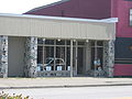 The building next to the Clova Theatre that stands in as Nell's Flower Shop, in Cloverdale.