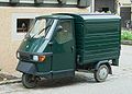 Dreirädrige Piaggio Ape