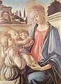 Maronna c’’o Bambino e duje angele (Sandro Botticelli)