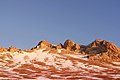 Varful Aconcagua vazut din tabara Alaska