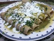 Enchilada berdeak.