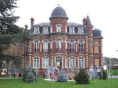 L'hôtel de ville.