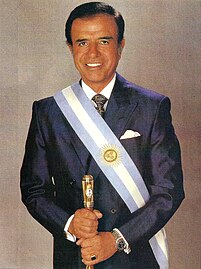 Carlos Menem 1.(1989-1995) 2.(1995-1999) 10 años