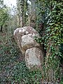 Menhir de Quélarn, vue d'un côté