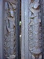 Wooden doors at the Bagaya