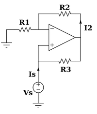 Negative impedance converter