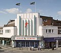 Jesus Centre in Northampton, UK, based on the former Savoy cinema, built in Streamline Moderne style in 1936.