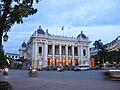 Hanoi Opera House, modelled on the Palais Garnier in Paris.