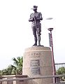 La statue ANZAC sur le côté ouest